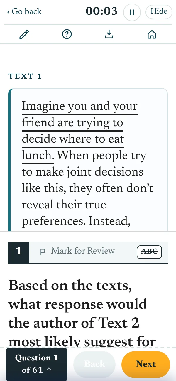 An SAT question on the site